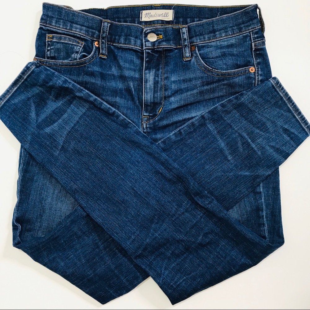 Madewell High Riser Skinny Sz 29 Dayton Wash
